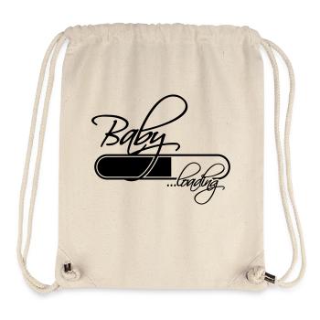 Baby Loading Girl - Sac à cordon recyclé Stanley/Stella - blanc naturel - Devant