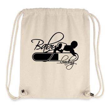 Baby Loading Logo - Sac à cordon recyclé Stanley/Stella - blanc naturel - Devant