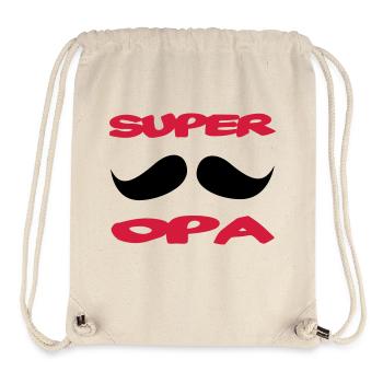 Super opa 111 - Sac à cordon recyclé Stanley/Stella - blanc naturel - Devant