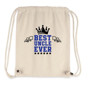 best uncle ever - Stanley/Stella Recycled Gym Bag - natural - Front