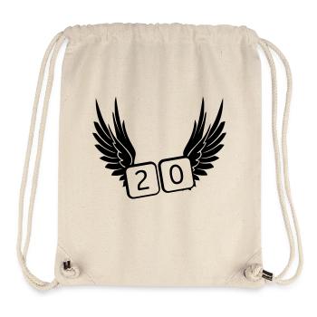 20 years - Stanley/Stella Recycled Gym Bag - natural - Front