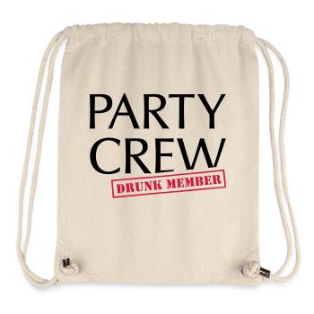 Party Crew - already Drunk Member * Hangover team - Stanley/Stella Recycled Gym Bag - natural - Front
