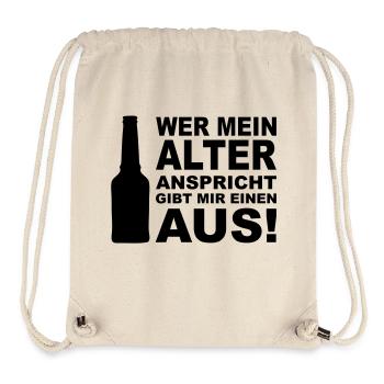 bier_ausgeben - Stanley/Stella Recycled Gym Bag - natural - Front
