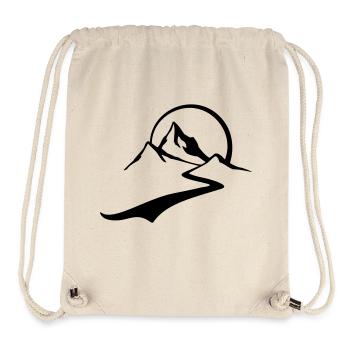 berg_tour - Stanley/Stella recycelter Gym Bag - Naturweiß - Vorne