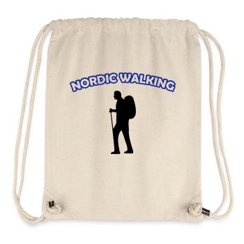 Walking Nordic - Stanley/Stella Recycled Gym Bag - natural - Front