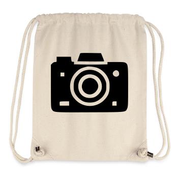 Appareil Photo - Sac à cordon recyclé Stanley/Stella - blanc naturel - Devant