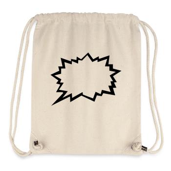 bulle - Sac à cordon recyclé Stanley/Stella - blanc naturel - Devant