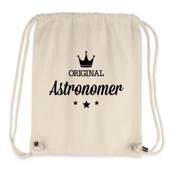 Original drei Sterne Deluxe Astronom - Stanley/Stella recycelter Gym Bag - Naturweiß - Vorne