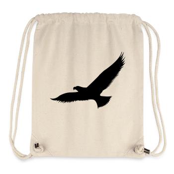 adler1 - Stanley/Stella recycelter Gym Bag - Naturweiß - Vorne