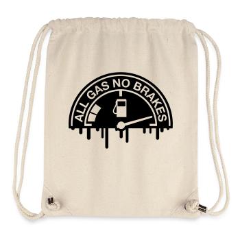 all_gas_no_brakes__se1 - Stanley/Stella Recycled Gym Bag - natural - Front