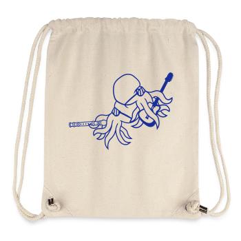 2 Kraken Gitarre Flöte Oktopus Tintenfisch Freunde - Stanley/Stella recycelter Gym Bag - Naturweiß - Vorne