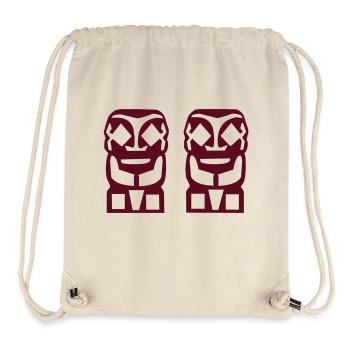 Tahiti tiki - Stanley/Stella Recycled Gym Bag - natural - Front