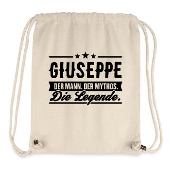 Man Myth Légende Giuseppe - Sac à cordon recyclé Stanley/Stella - blanc naturel - Devant
