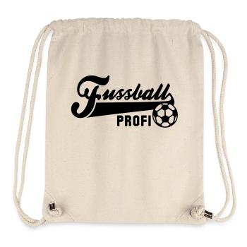 Fussball PROFI - Stanley/Stella recycelter Gym Bag - Naturweiß - Vorne