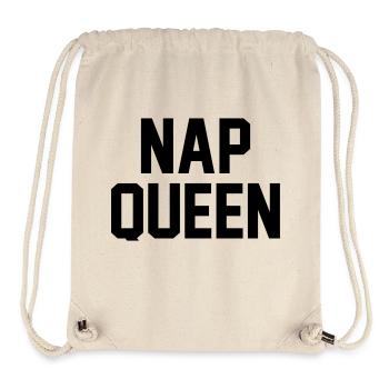 Nap Queen - Stanley/Stella Recycled Gym Bag - natural - Front