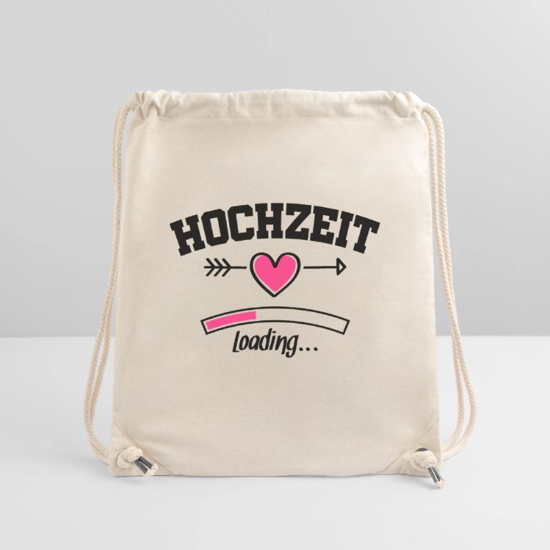 hochzeit loading herz Stanley/Stella recycelter Gym Bag