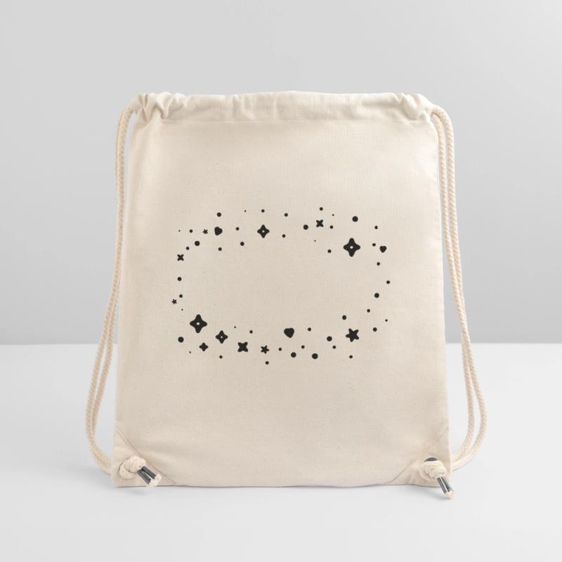 Glitter Cloud Frame Stanley/Stella Recycled Gym Bag