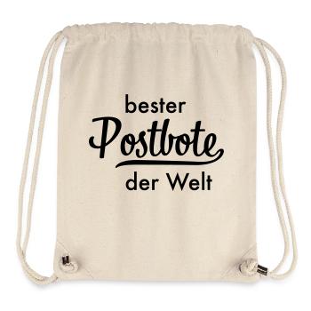 Bester Postbote - Stanley/Stella recycelter Gym Bag - Naturweiß - Vorne