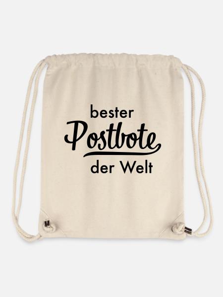 Bester Postbote - Stanley/Stella recycelter Gym Bag - Naturweiß