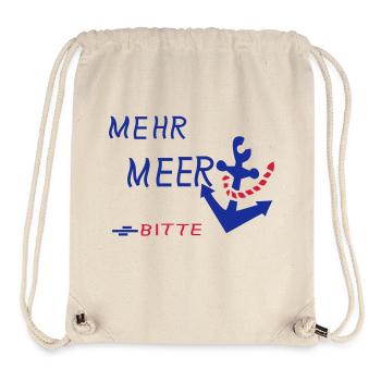 Maritim Meer - Stanley/Stella recycelter Gym Bag - Naturweiß - Vorne