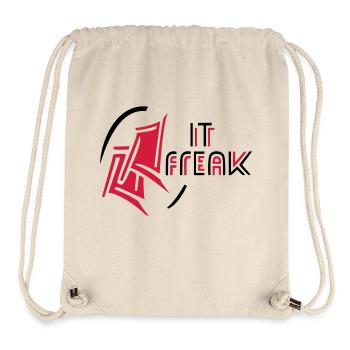 IT Freak Computer - Stanley/Stella recycelter Gym Bag - Naturweiß - Vorne