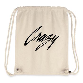Crazy - Stanley/Stella recycelter Gym Bag - Naturweiß - Vorne