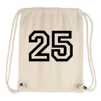 25 Collegestyle - Stanley/Stella recycelter Gym Bag - Naturweiß - Vorne