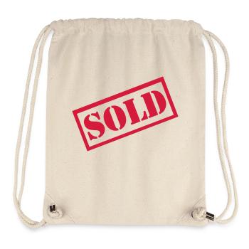 Sold - vergeben - Stanley/Stella recycelter Gym Bag - Naturweiß - Vorne