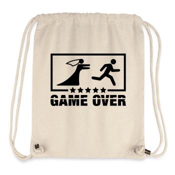 game_over_jga_f1 - Stanley/Stella recycelter Gym Bag - Naturweiß - Vorne