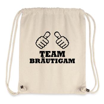 Team Bräutigam - Stanley/Stella recycelter Gym Bag - Naturweiß - Vorne
