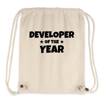 Entwickler / Informatiker / Programmierer / - Stanley/Stella recycelter Gym Bag - Naturweiß - Vorne