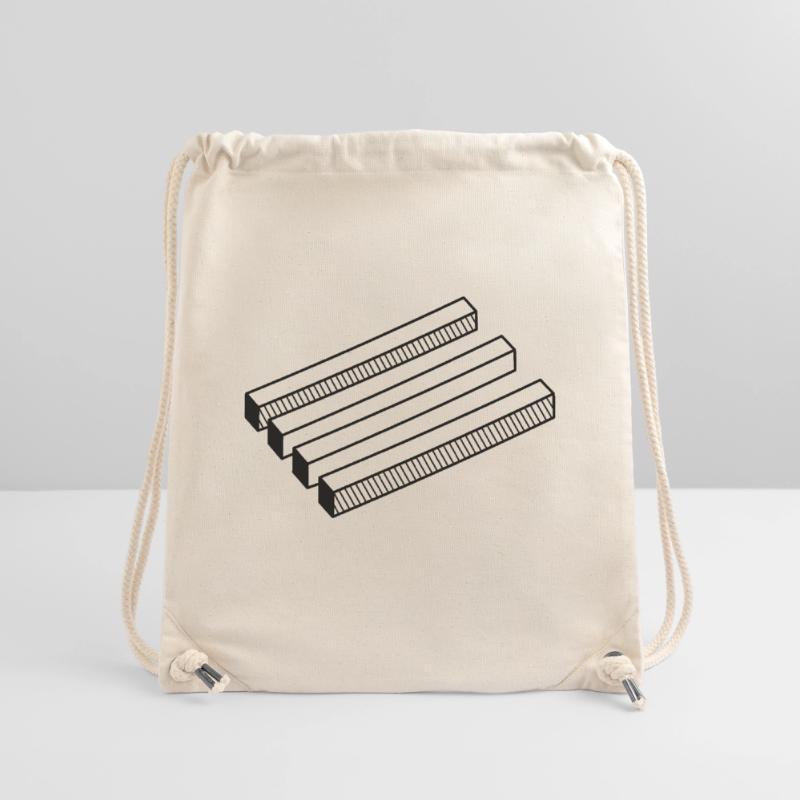 optical illusion Stanley/Stella Recycled Gym Bag
