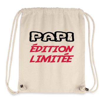 PAPI Limited Edition - Stanley/Stella Recycled Gym Bag - natural - Front