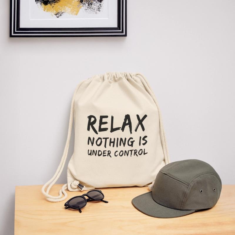 relax, nothing is under control Stanley/Stella Recycled Gym Bag