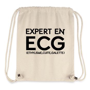 Experten-EKG - Stanley/Stella recycelter Gym Bag - Naturweiß - Vorne