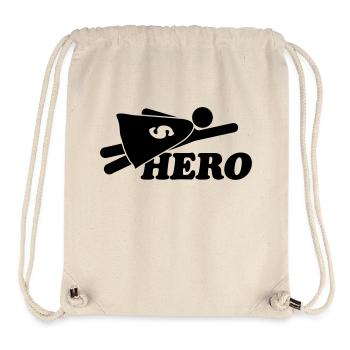 Super Hero Man - Stanley/Stella Recycled Gym Bag - natural - Front