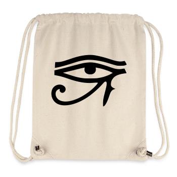 Auges des Horus - Stanley/Stella recycelter Gym Bag - Naturweiß - Vorne