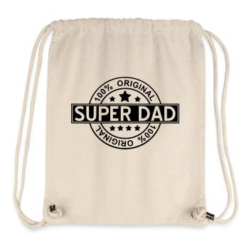 super dad - Stanley/Stella Recycled Gym Bag - natural - Front