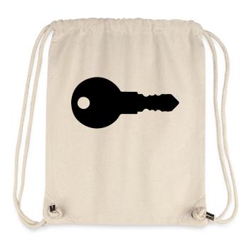 Schlüssel - Stanley/Stella recycelter Gym Bag - Naturweiß - Vorne