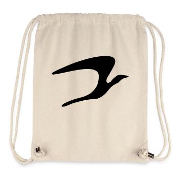 bird_vec_1de - Stanley/Stella recycelter Gym Bag - Naturweiß - Vorne