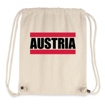 Cool Austria Design - Sac à cordon recyclé Stanley/Stella - blanc naturel - Devant