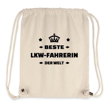 Trucker LKW Fahrer Routier Truck Camion Transport - Stanley/Stella Recycled Gym Bag - natural - Front