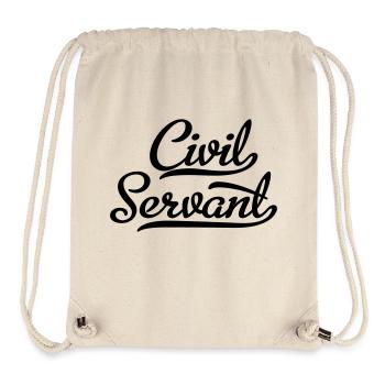 Civil Service - Stanley/Stella Recycled Gym Bag - natural - Front