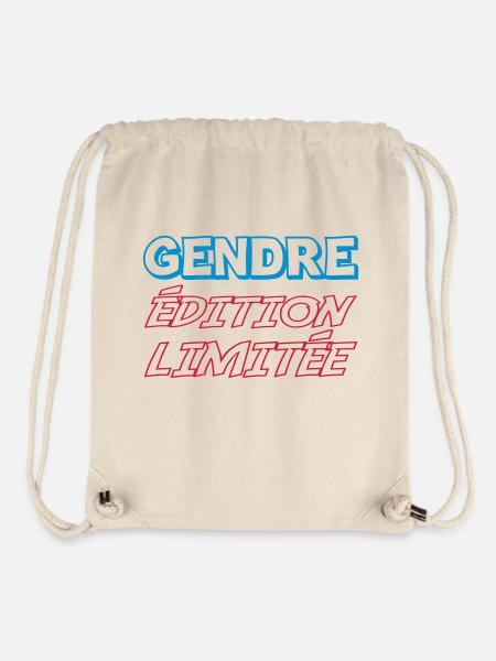 Edizione limitata GENDRE - Borsa sportiva in tessuto riciclato Stanley/Stella - bianco naturale