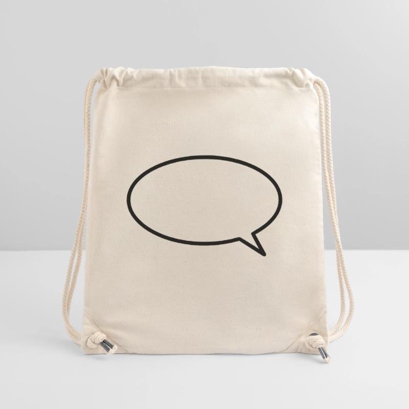 Speech Bubble (Round) Stanley/Stella Recycled Gym Bag