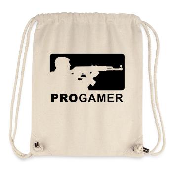 progamer - Sac à cordon recyclé Stanley/Stella - blanc naturel - Devant