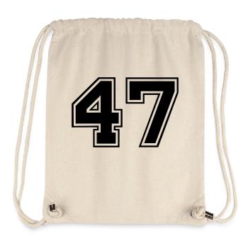 47 - Stanley/Stella recycelter Gym Bag - Naturweiß - Vorne