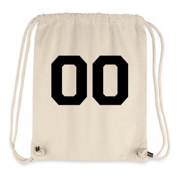 00_nummer_f1 - Stanley/Stella recycelter Gym Bag - Naturweiß - Vorne