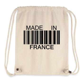 Made in France - Stanley/Stella recycelter Gym Bag - Naturweiß - Vorne