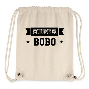 Bobo / Bourgeois Bohème / Style / Swag - Sac à cordon recyclé Stanley/Stella - blanc naturel - Devant